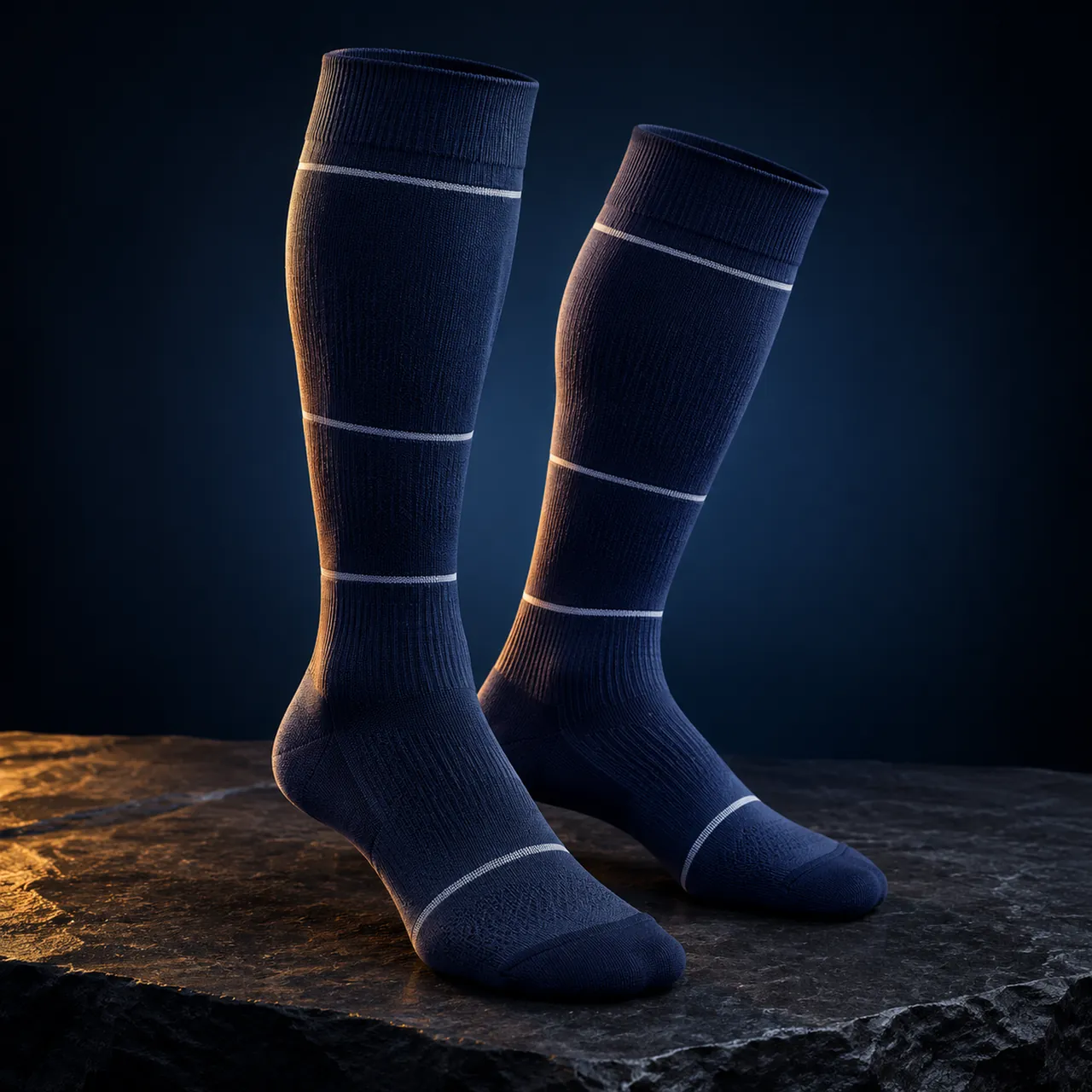 Medical Compression Socks studio product photograph